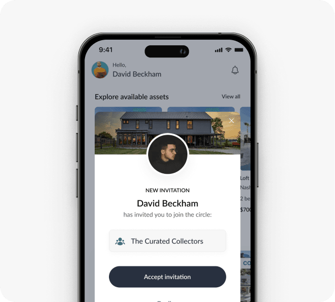 Guest mobile flow: Accept invite